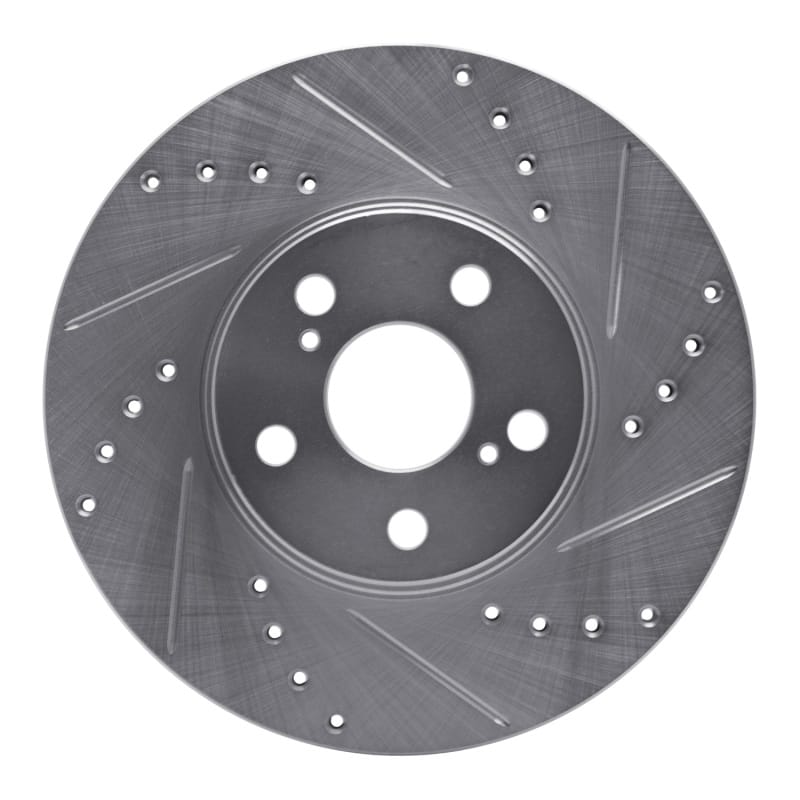 R1 Concepts — R1 94-99 Toyota Celica Front Right Drilled & Slotted Silver Brake Rotor
R1 Brake Rotor Drill