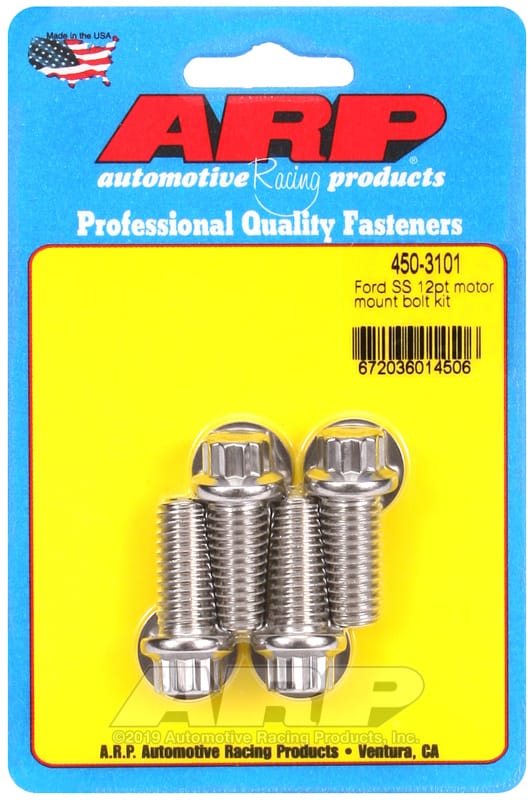ARP — ARP Ford SS 12pt Motor Mount Bolt Kit