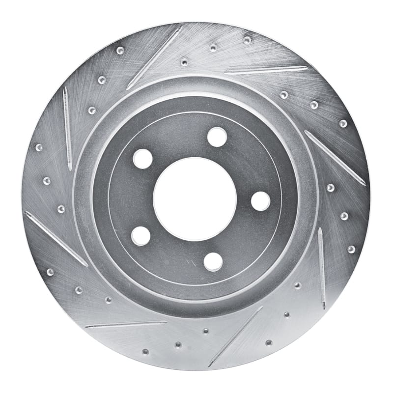 R1 Concepts — R1 20-25 Ford Explorer Rear Left Drilled & Slotted Silver Brake Rotor
R1 Brake Rotor Drill