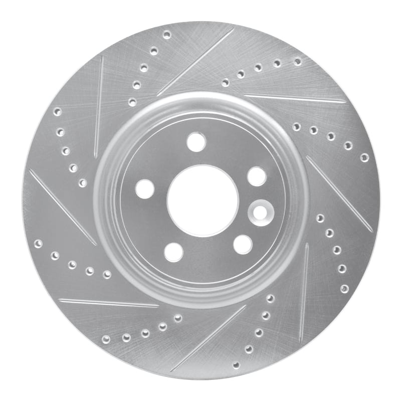R1 Concepts — R1 07-16 Volvo S80 Front Left Drilled & Slotted Silver Brake Rotor
R1 Brake Rotor Drill