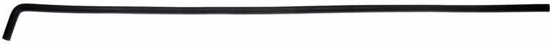 Gates — Gates 1989 Dodge Shadow 4-Cyl. 2.2L Heater To Water Pump 90 Degree Molded Heater Hose