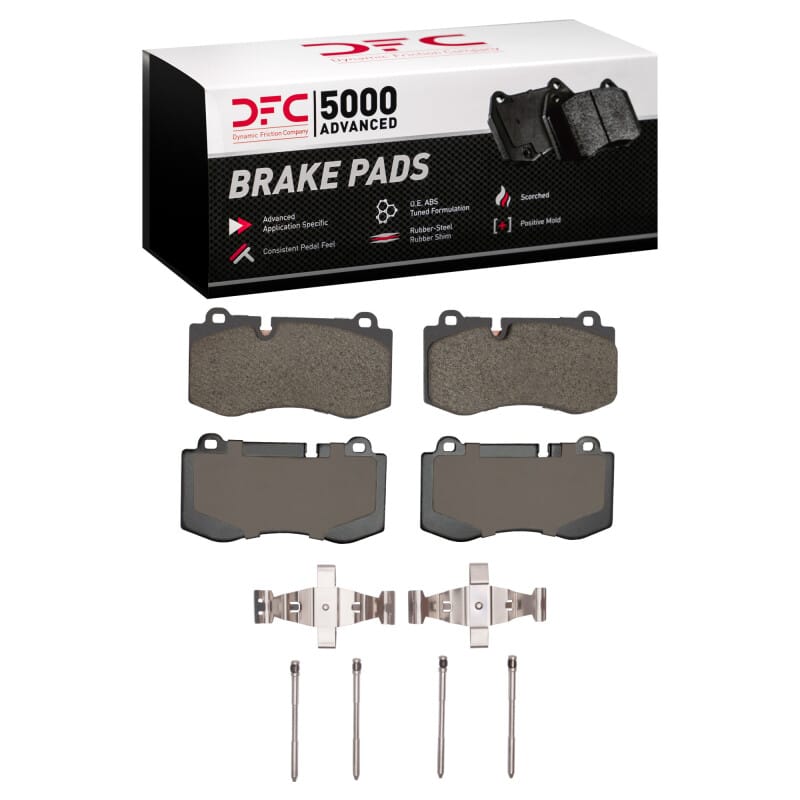 DFC — DFC 07-14 Mercedes-Benz S600 Front 5000 Advanced Low Metallic Brake Pads and Hardware Kit
DFC Brake Pad Set
