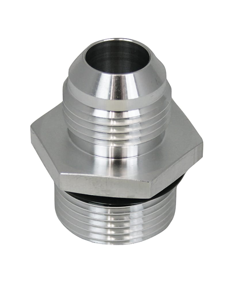 Moroso — Moroso GM LS Valve Cover Fitting - Moroso Valve Covers -12An Male Fitting