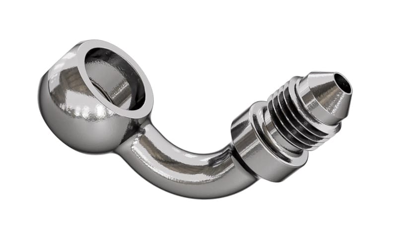 Goodridge — Goodridge 90 Deg Banjo Adaptor for 7/16 Bolt