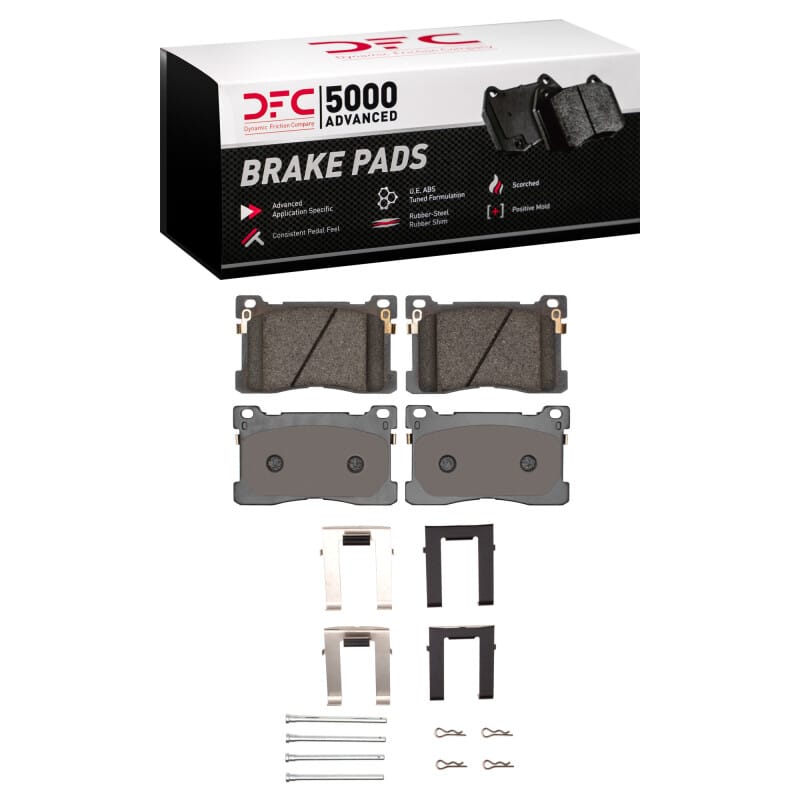 DFC — DFC 12-17 Hyundai Equus Front 5000 Advanced Ceramic Brake Pads and Hardware Kit
DFC Brake Pad Set