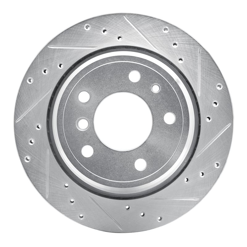 R1 Concepts — R1 91-95 BMW 540I Rear Right Drilled & Slotted Silver Brake Rotor
R1 Brake Rotor Drill