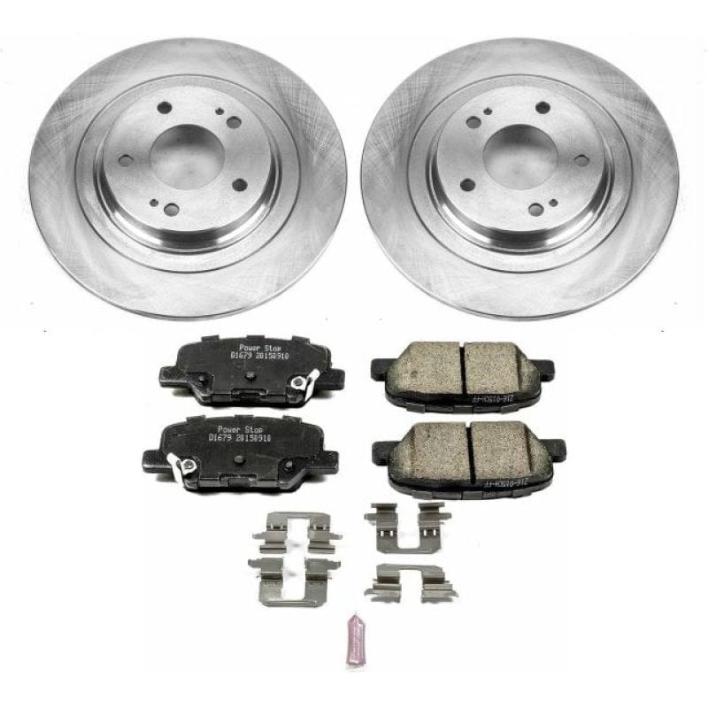 PowerStop — Power Stop 14-18 Mitsubishi Outlander Rear Autospecialty Brake Kit