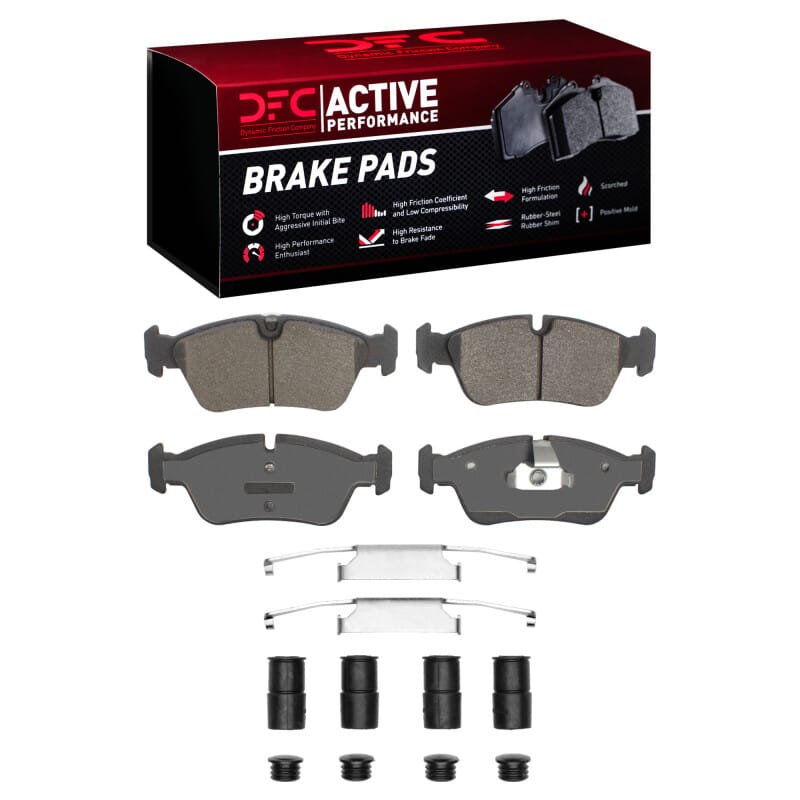 DFC — DFC 91-98 BMW 318i Front Active Performance Pads and Hardware Kit
DFC Brake Pad Set