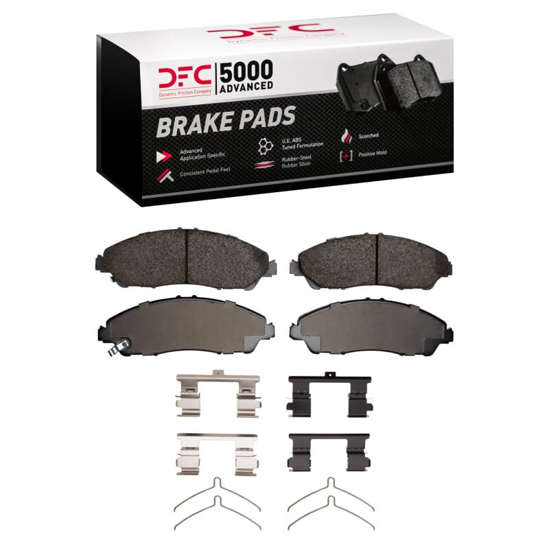 DFC — DFC 17-20 Acura MDX Front 5000 Advanced Ceramic Brake Pads and Hardware Kit
DFC Brake Pad Set