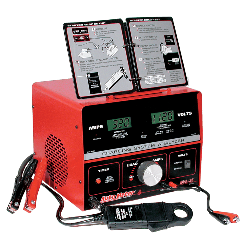 AutoMeter — Autometer HD Charging System Analyzer w/o Version 2
HD CHRG SYS ANALYZER