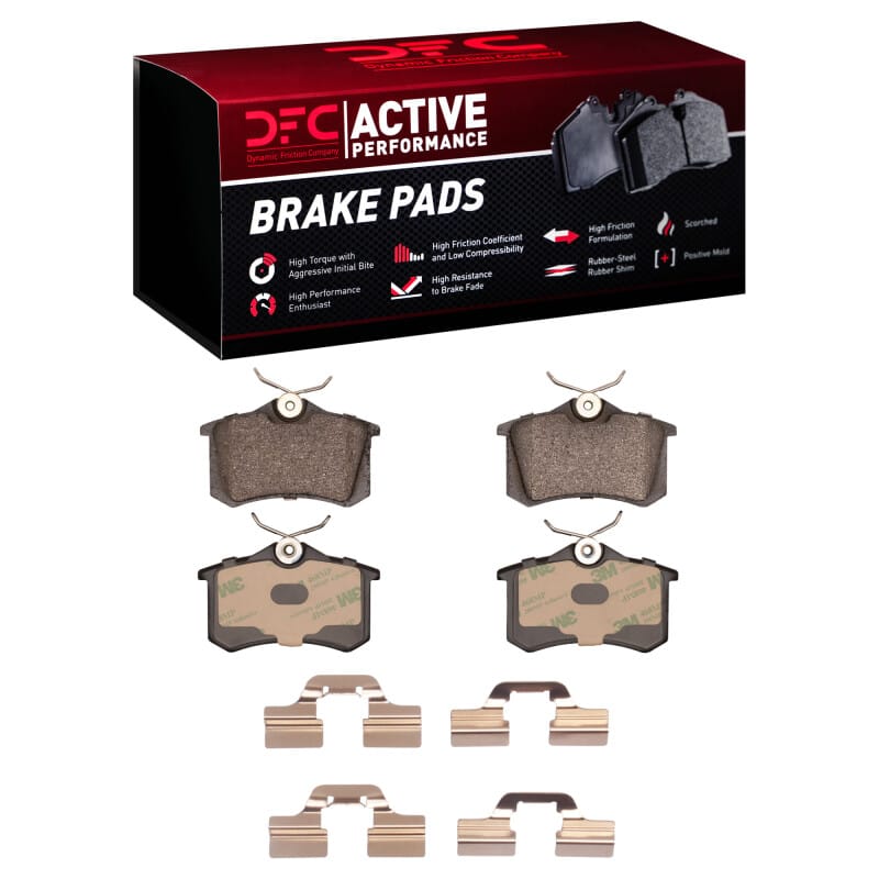 DFC — DFC 99-15 Audi TT Rear Active Performance Pads and Hardware Kit
DFC Brake Pad Set