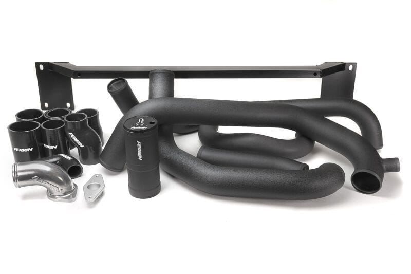 Perrin Performance — PERRIN 08-14 Subaru WRX Front Mount Intercooler Boost Tube Kit - Black