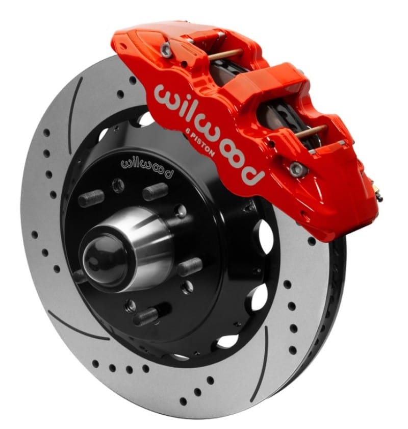 Wilwood — Wilwood Forged Narrow Superlite 6R Front Big Brake Kit SRP 14.00in Rotors 67-86 C1500 - Red
BRAKE KIT