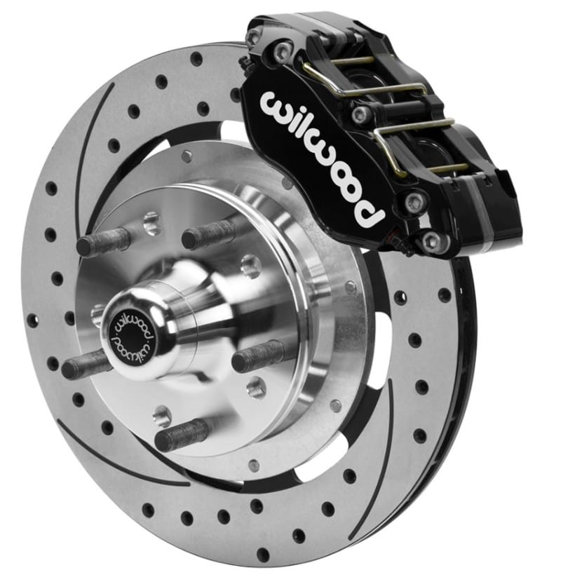 Wilwood — Wilwood 70-81 FBody/75-79 A&XBody Dynapro Frt Brk Kit 11.75in D/S Rtr Blk Caliper Use w/ PD Spindle