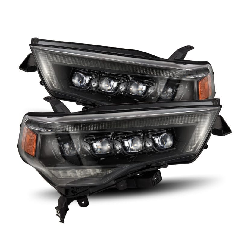 AlphaRex — AlphaRex 14-22 Toyota 4Runner (2021 Req. Conv) NOVA LED Proj HL Alpha-Blk Actv Lgt Seq. Sig + SB DRL
Projector Headlights