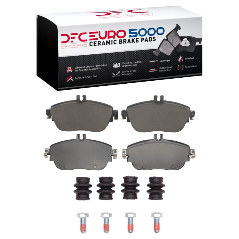 DFC — DFC 12-20 Infiniti QX30 Front Euro 5000 Ceramic Brake Pads and Hardware Kit
DFC EURO Pads + HW