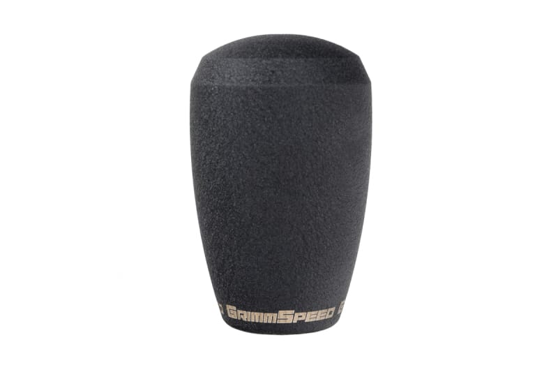 GrimmSpeed — GrimmSpeed Shift Knob Stainless Steel - Subaru 5 Speed and 6 Speed Manual Transmission - Black
