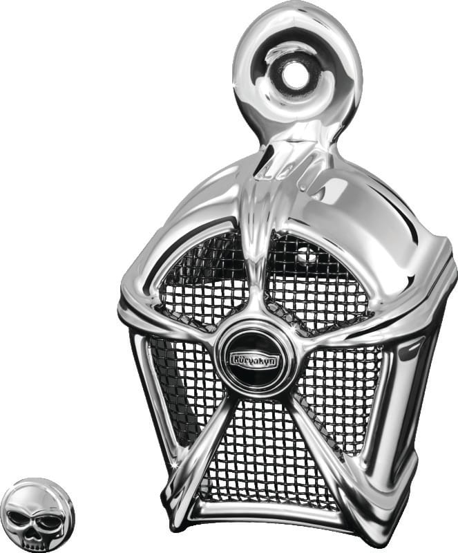 Kuryakyn — Kuryakyn Mach 2 Horn Cover Chrome With Black Mesh
