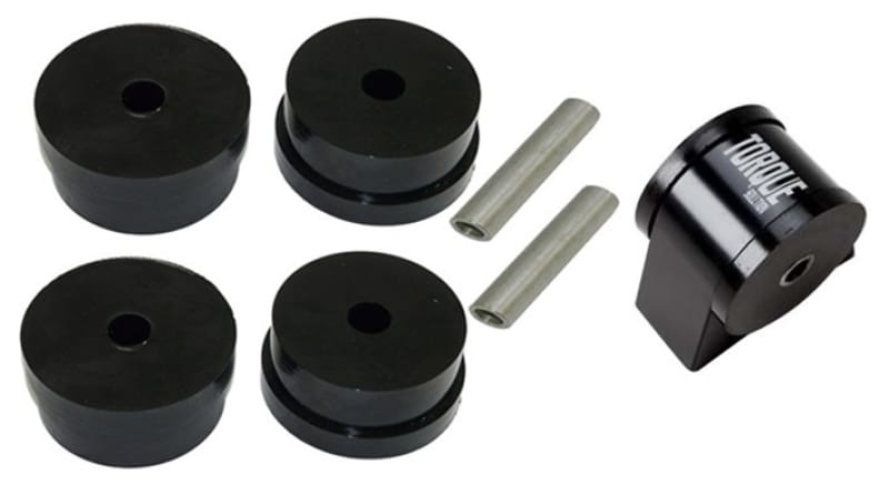 Torque Solution — Torque Solution Side Mount Inserts & Billet Front Engine Mount Combo: Mitsubishi Evolution X 08-14