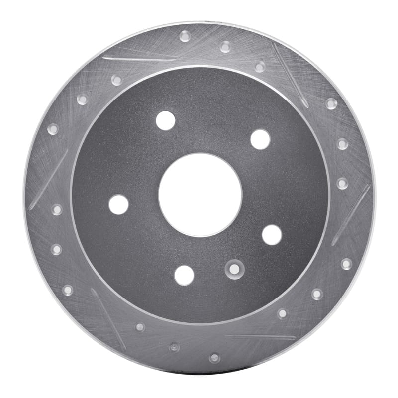 R1 Concepts — R1 99-02 Daewoo Leganza Rear Right Drilled & Slotted Silver Brake Rotor
R1 Brake Rotor Drill