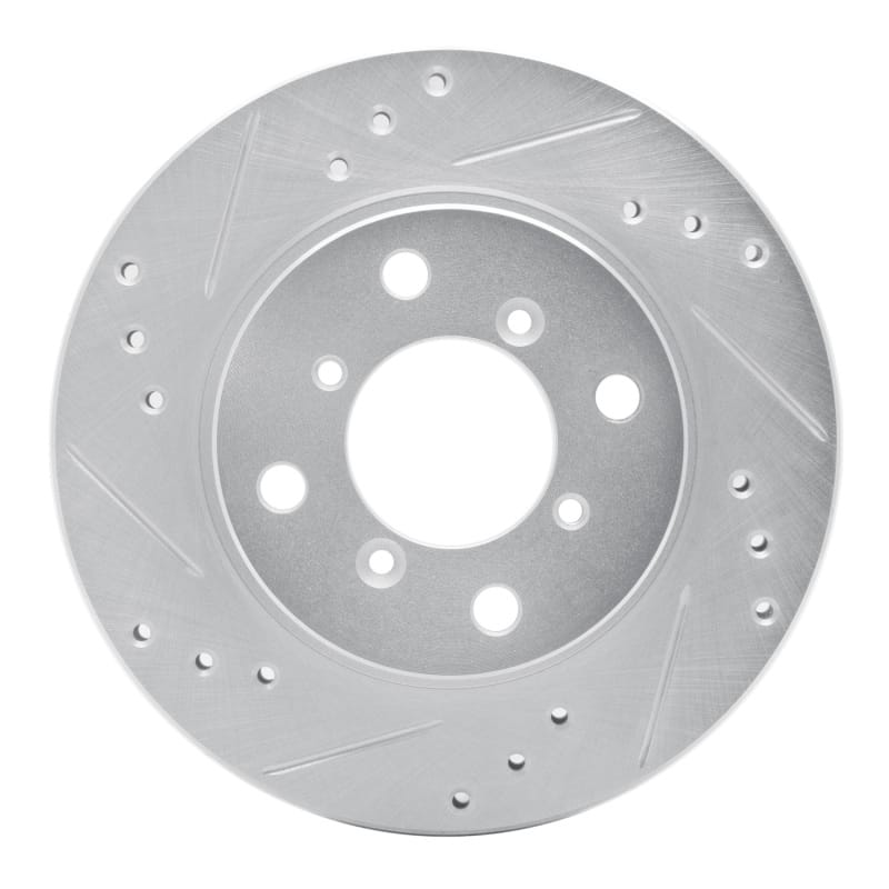 R1 Concepts — R1 95-02 Suzuki Esteem Front Left Drilled & Slotted Silver Brake Rotor
R1 Brake Rotor Drill