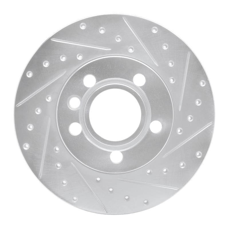 R1 Concepts — R1 96-00 Volkswagen EuroVan Front Right Drilled & Slotted Silver Brake Rotor
R1 Brake Rotor Drill