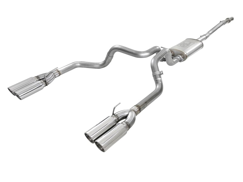 aFe — aFe Vulcan Series 3in 304SS Exhaust Cat-Back Exh w/ Pol Tips 2019 GM Silverado / Sierra 1500 V8-5.3L
Cat-Back Exhaust