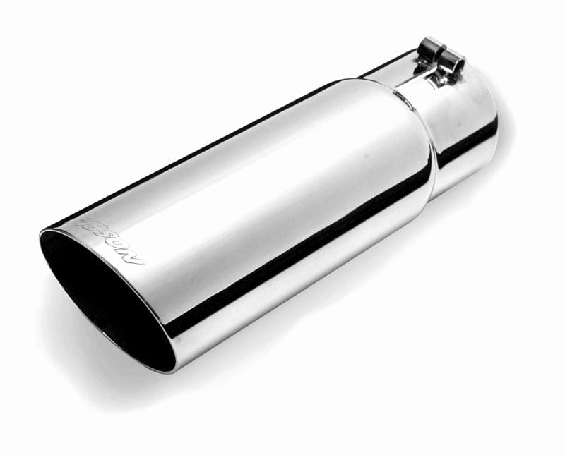 Gibson — Gibson Round Single Wall Angle-Cut Tip - 3.5in OD/2.75in Inlet/10in Length - Stainless
Exhaust Tip