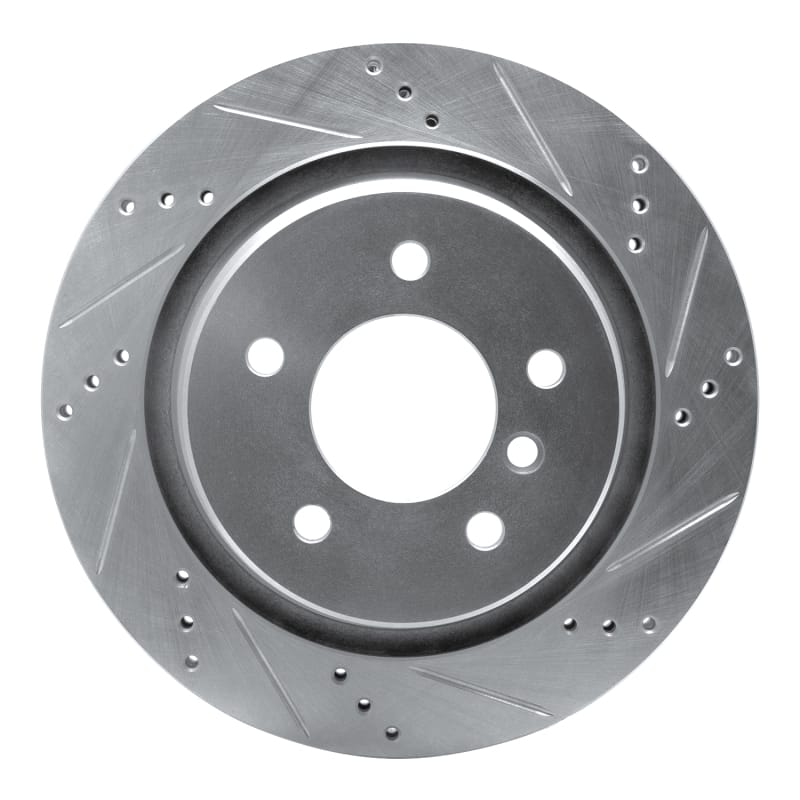 R1 Concepts — R1 95-02 BMW M3 Left Rear Drilled & Slotted Silver Brake Rotor
R1 Brake Rotor Drill