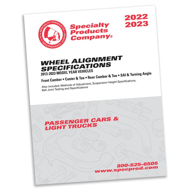 SPC Performance — SPC Performance 2022 Edition Spec Book
ALIGNMENT SPEC BOOK
Spec Book