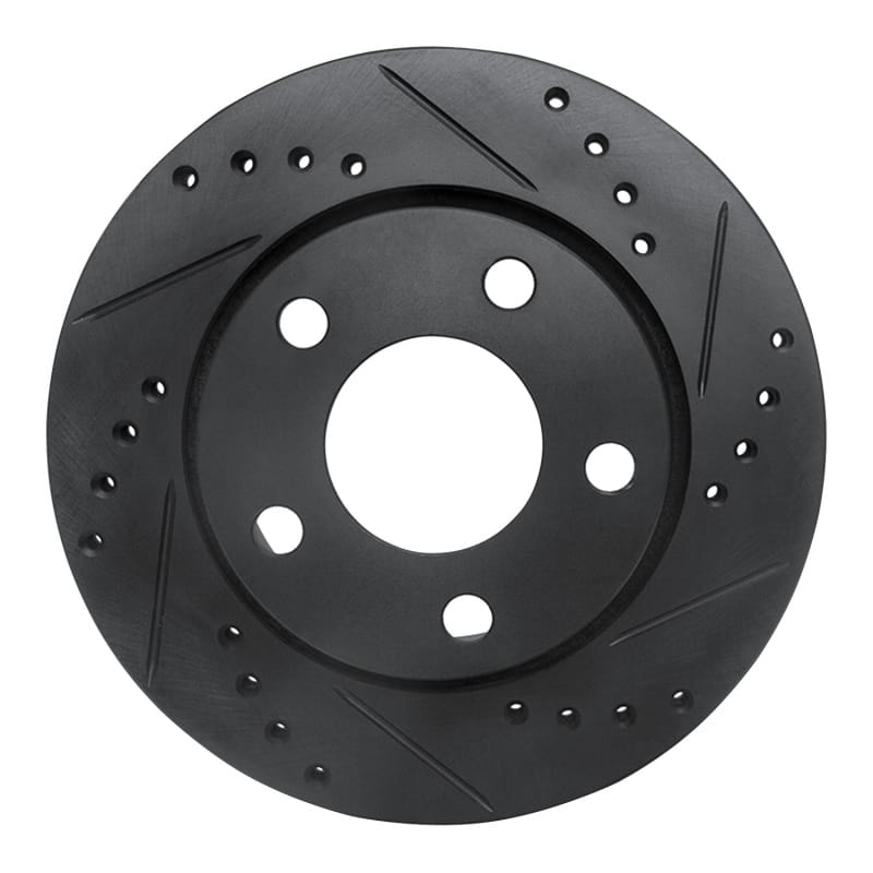 R1 Concepts — R1 00-02 Audi S4 Rear Right Drilled & Slotted Black Brake Rotor
R1 Brake Rotor Drill