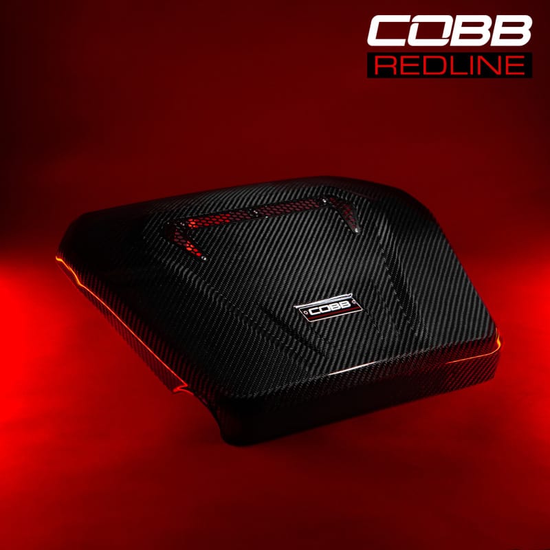 COBB — Cobb Volkswagen GTI (MK7/MK7.5/MK8) / Golf R / Audi A3 & S3 (8V) Redline Carbon Fiber Engine Cover