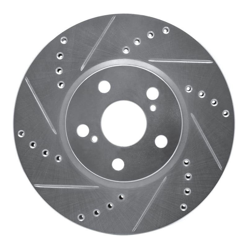 R1 Concepts — R1 08-19 Pontiac Vibe Front Left Drilled & Slotted Silver Brake Rotor
R1 Brake Rotor Drill