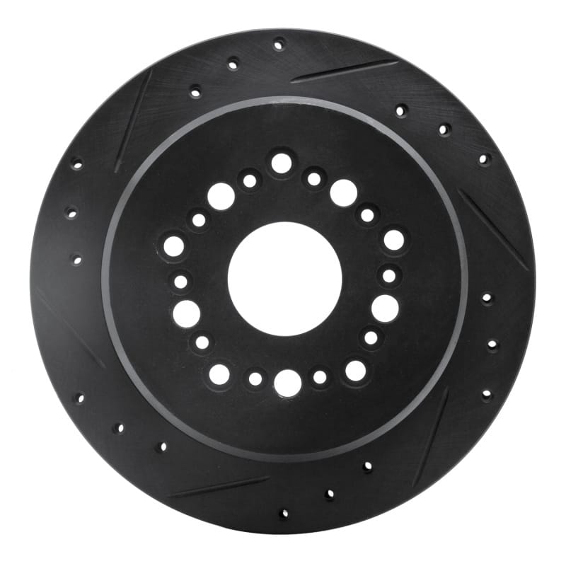 R1 Concepts — R1 92-98 Lexus SC300 Rear Left Drilled & Slotted Black Brake Rotor
R1 Brake Rotor Drill