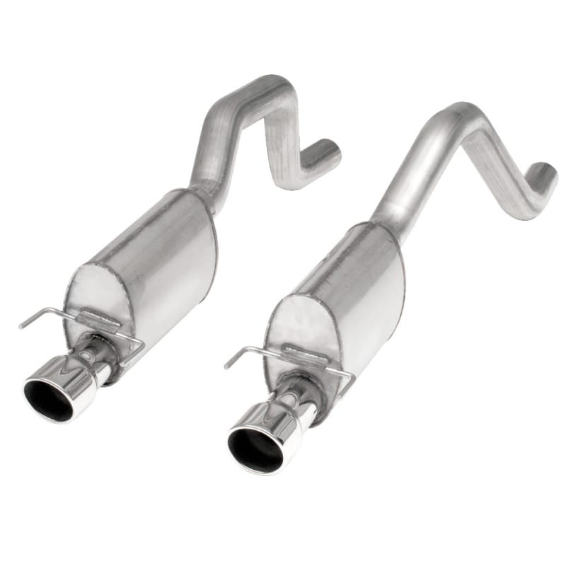 Stainless Works — Stainless Works 2006-13 Corvette C6ZO6/ZR1 3in Axleback Chambered Mufflers Dual 4in Rolled Edge Tips
Exhaust System