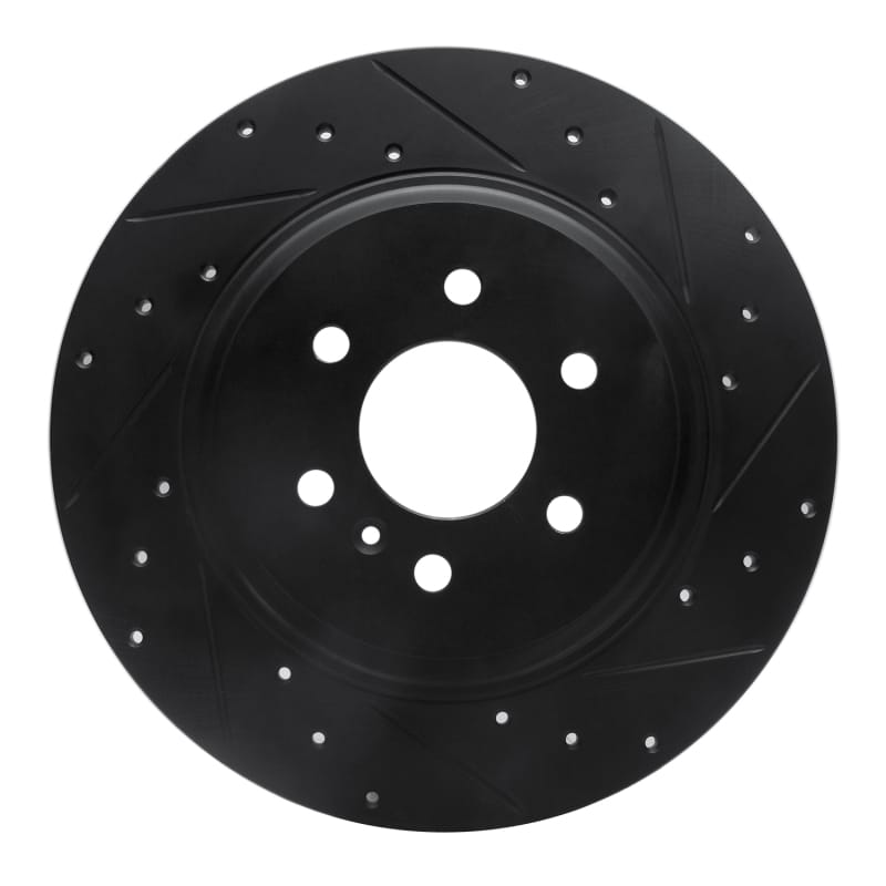 R1 Concepts — R1 11-15 VPG MV-1 Rear Right Drilled & Slotted Black Brake Rotor
R1 Brake Rotor Drill