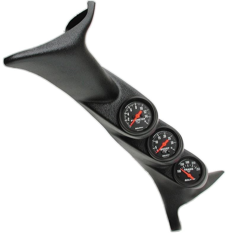 AutoMeter — DIESEL GAUGE KIT,A-PILLAR,BOOST/EGT/TRANS,35PSI/1600 Deg. F/250 Deg. F