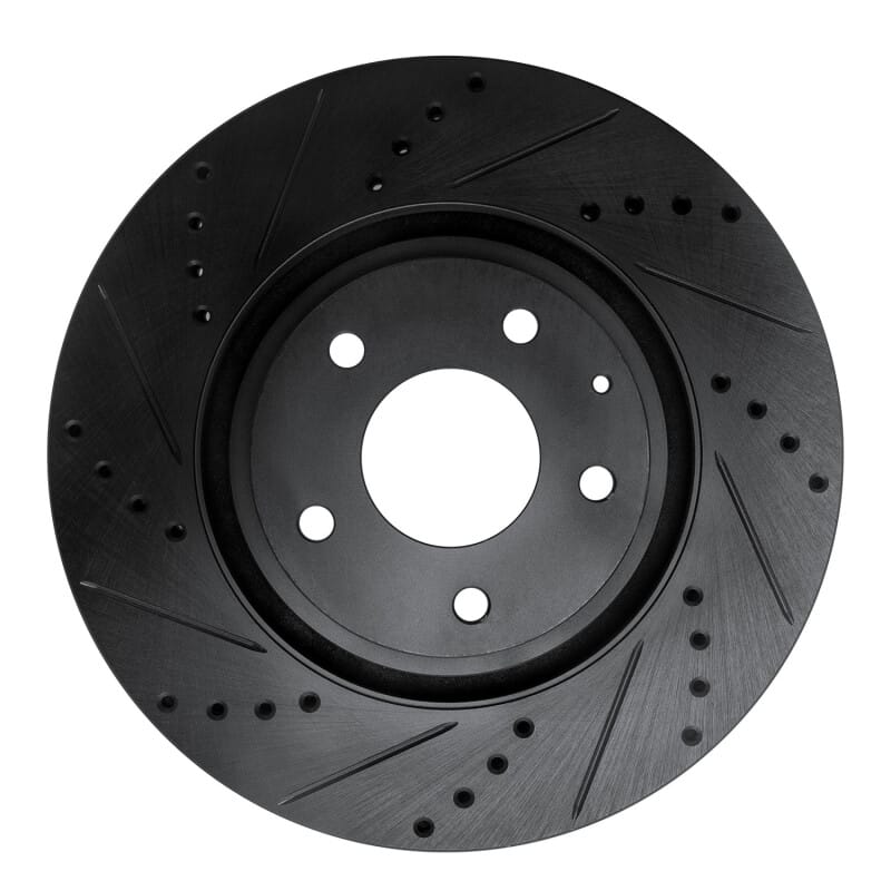 R1 Concepts — R1 16-25 Mazda 6 Front Left Drilled & Slotted Black Brake Rotor
R1 Brake Rotor Drill