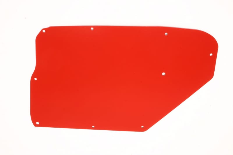 BMR Suspension — BMR 64-67 A-Body A/C Delete Panel (Aluminum) - Red