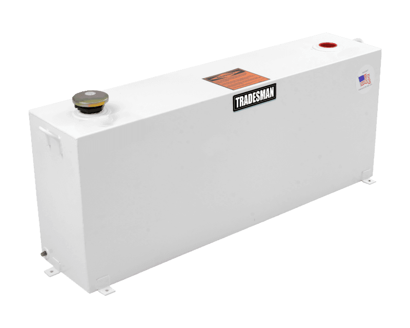 Tradesman — Tradesman Steel Rectangular Liquid Storage Tank (Full Size) - White
