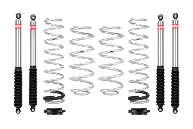 Eibach — Eibach All-Terrain Lift Kit 18-19 Jeep Wrangler Rubicon JL 4-Door Frt 2in Rr 2in
Stage 1 Lift Kit