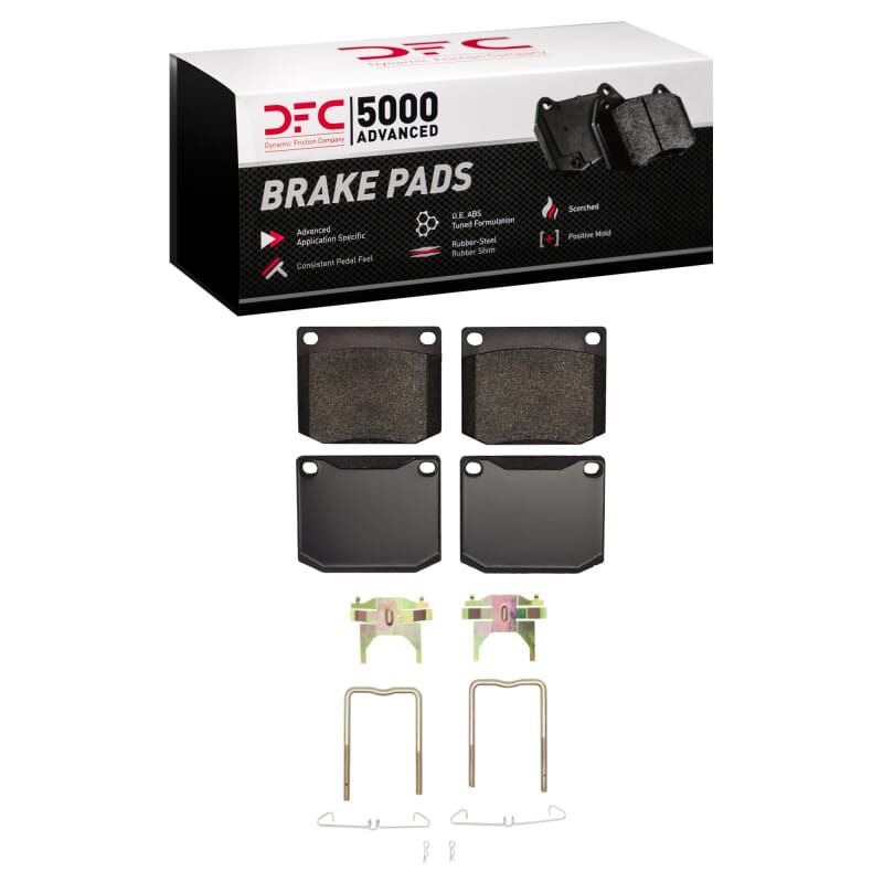 DFC — DFC 85-86 Saab 900 Front 5000 Advanced Low Metallic Brake Pads and Hardware Kit
DFC Brake Pad Set