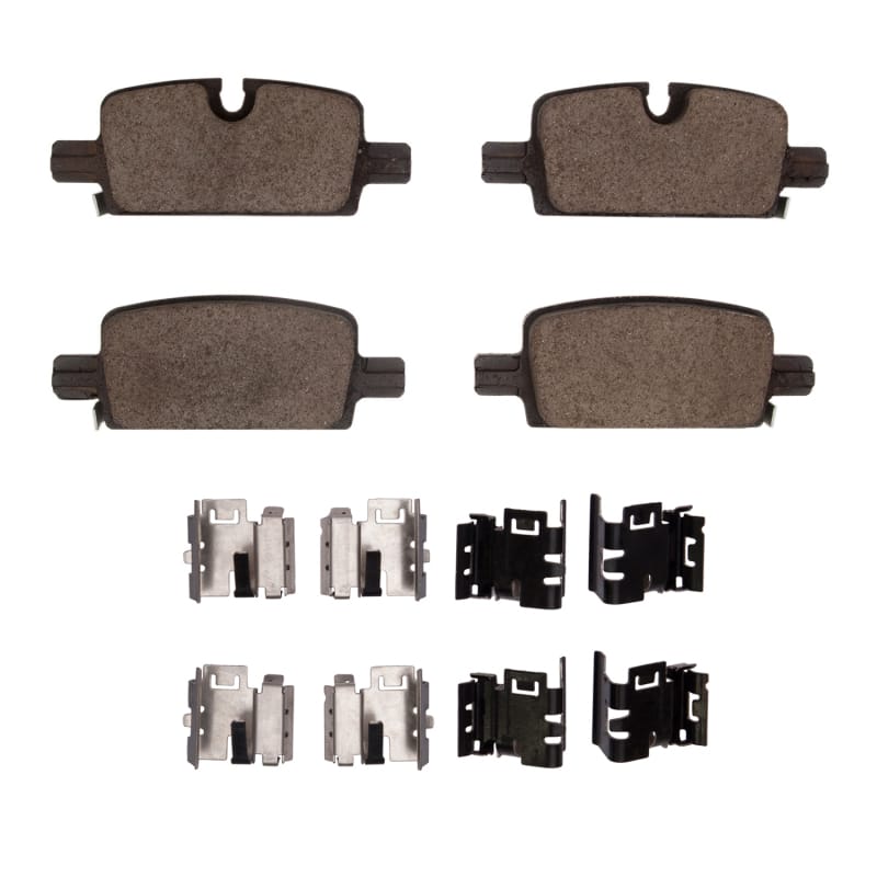 DFC — DFC 21-26 Acura ZDX Rear 5000 Advanced Low Metallic Brake Pads and Hardware Kit