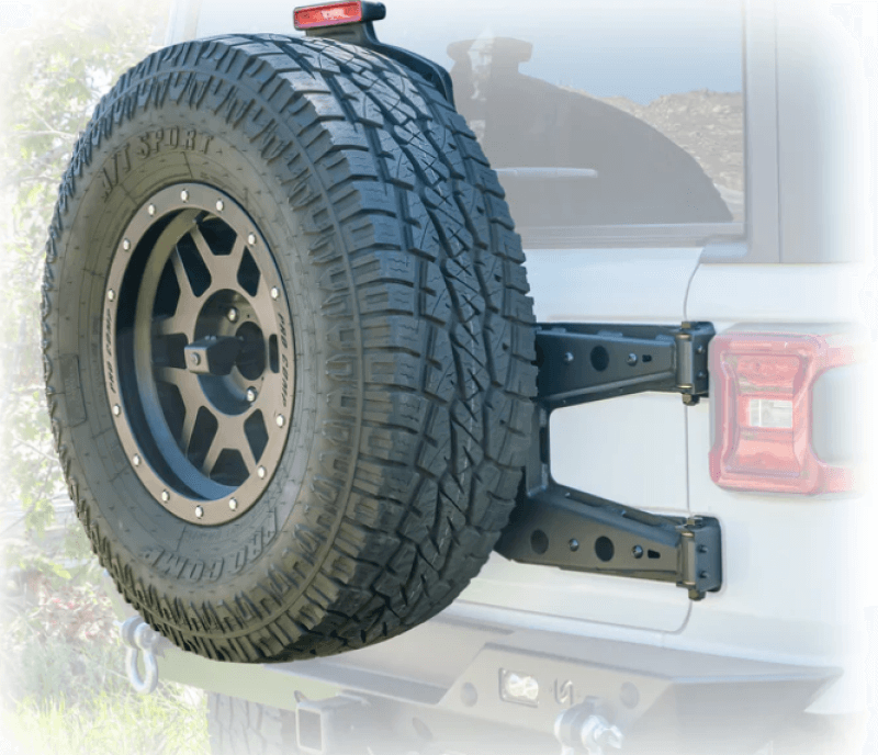 TURN Offroad — Turn Offroad 2018+ Jeep JL Hinge Mount Tire Carrier