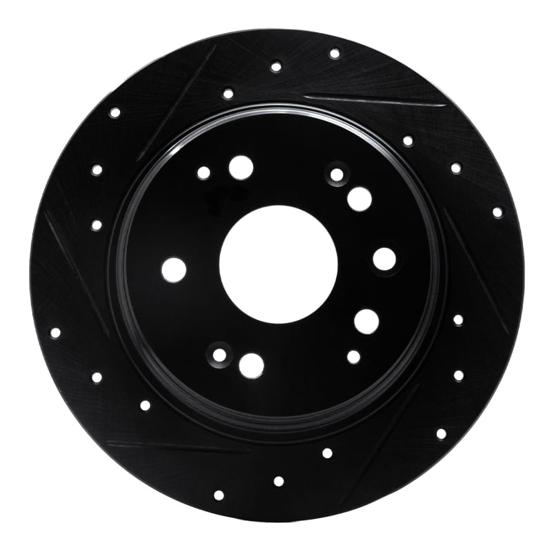 R1 Concepts — R1 01-03 Acura CL Rear Left Drilled & Slotted Black Brake Rotor
R1 Brake Rotor Drill