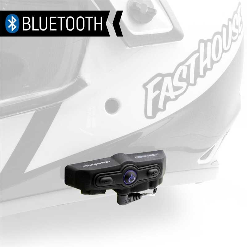 Rugged Radios — Rugged Radios CONNECT BT2 Bluetooth Headset for Motorcycle Helmet