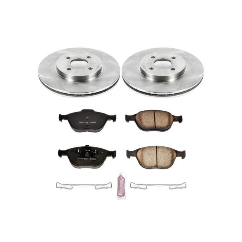 PowerStop — Power Stop 02-04 Ford Focus Front Autospecialty Brake Kit