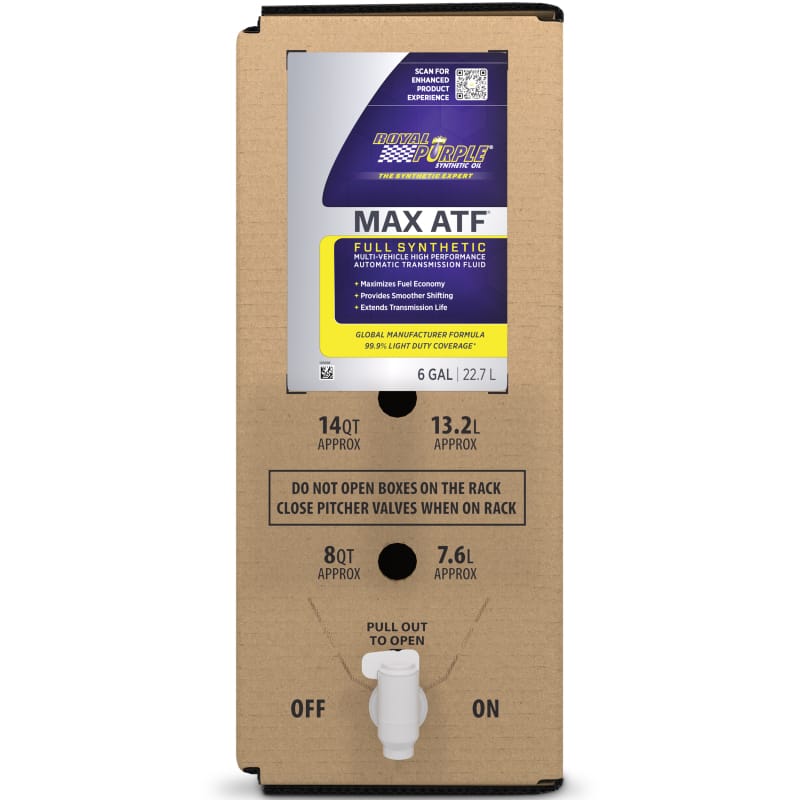 Royal Purple — Royal Purple Max ATF Automatic Transmission Fluid - 6 Gallon Bag-In-Box
Transmission Fluid