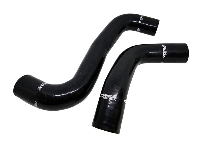 Torque Solution — Torque Solution 08-14 Subaru WRX / 08-18 STI / 09-13 Forester XT Silicone Radiator Hose Kit - Black