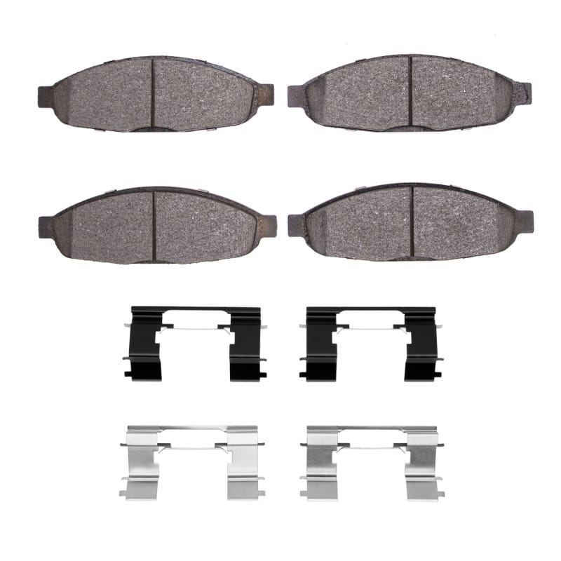 DFC — DFC 04-08 Chrysler Pacifica Front 5000 Advanced Ceramic Brake Pads and Hardware Kit
DFC Brake Pad Set